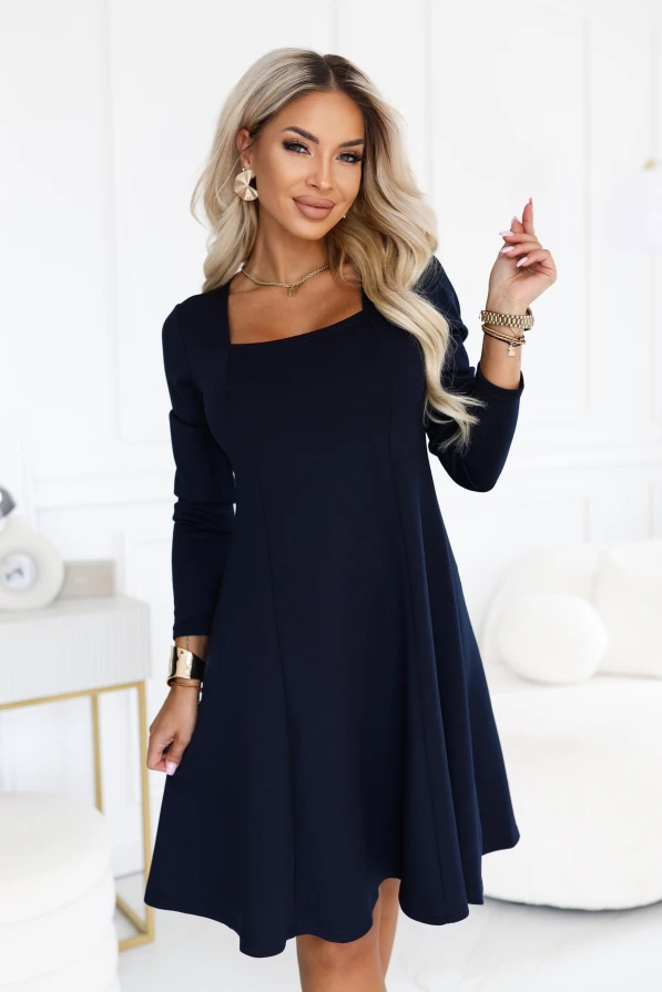 Vestido IVANA azul marino
